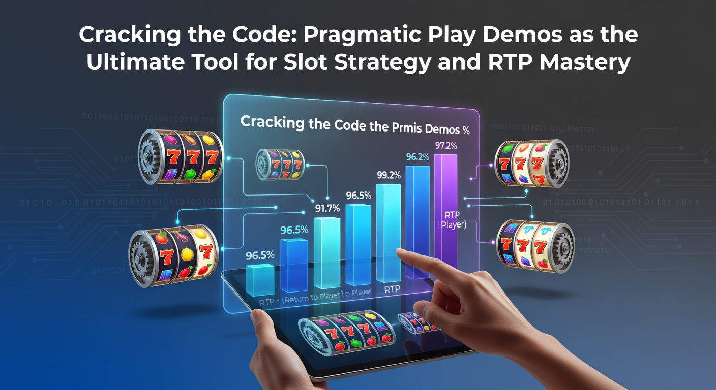 Vibrant slot reels spinning with demo mode indicators and RTP charts overlayed, showcasing Pragmatic Play's free play interface