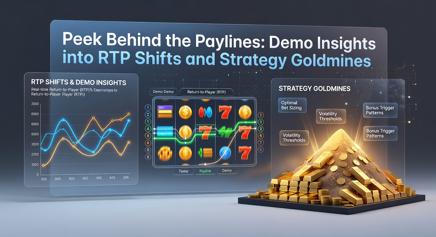 Close-up of slot demo interface displaying RTP graphs, payline activations, and strategy overlays during a bonus round