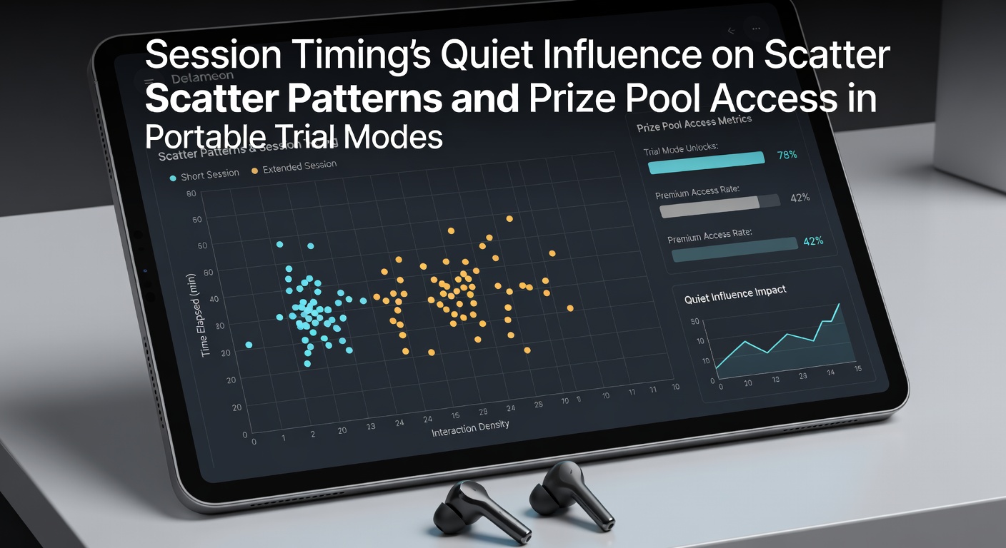 Chart showing scatter pattern distributions across different session lengths in mobile demo modes